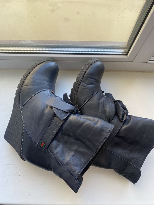 Сапоги женские на платформе