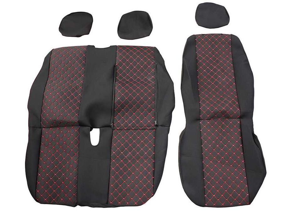 Тапицерия Капитоне за Fiat Ducato 2015+ / Фиат Дукато 2+1 3 цвята