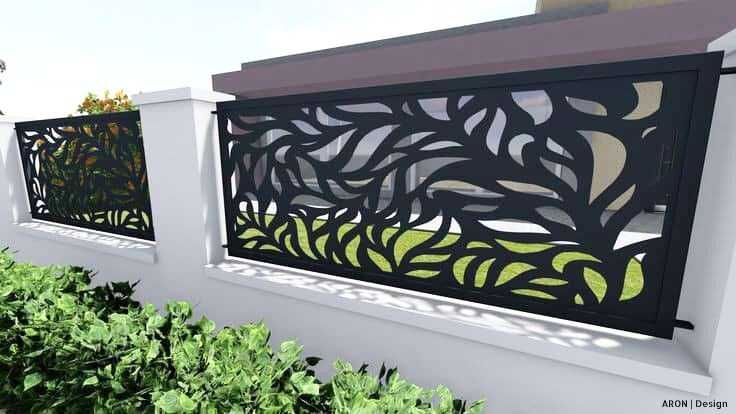 Оградни пана, порти, врати, парапети, табели и много други.