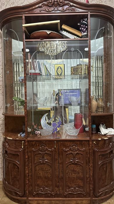 шкаф 240х235 стенка 1.60 кровать 200х90х2 матрас ортапед новый