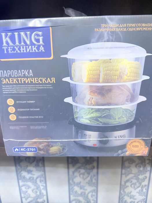 Продам новый электрическую пароварку