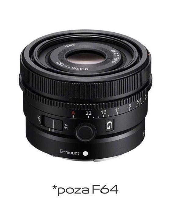 OBIECTIV Sony FE 50mm F2.5 G montura Sony