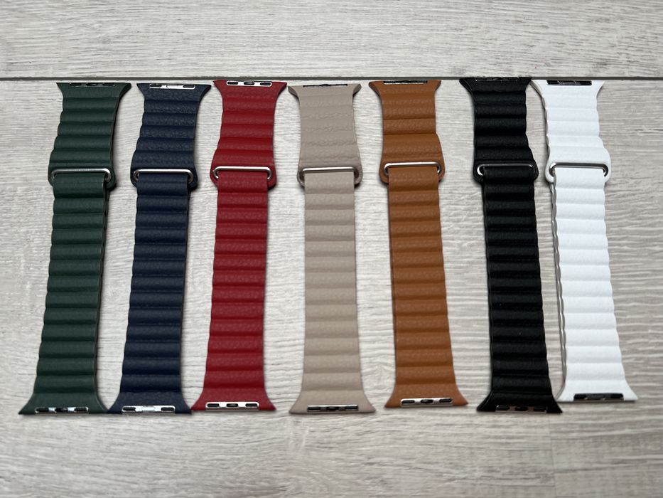 Curelep piele magnetice Apple watch  38/40/41/42/44/45/49 mm