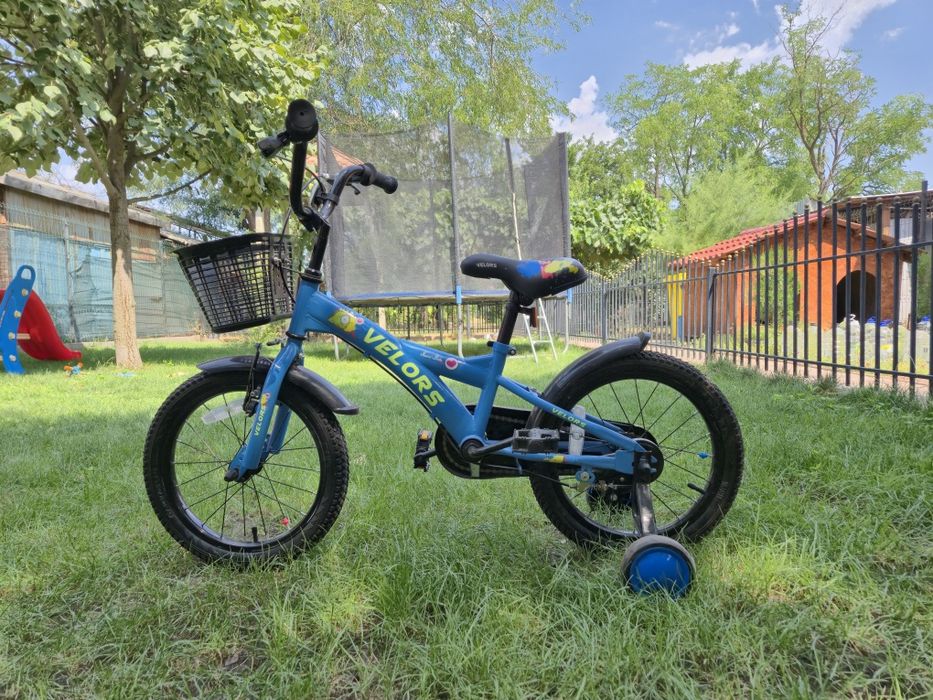Bicicleta copii V1601B 16 inch, Albastru