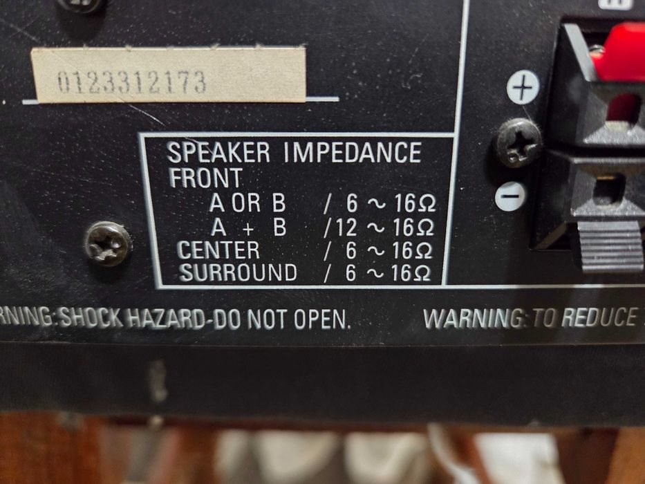 Amplificator Audio Denon AVR-1801 Statie Audio Amplituner Audio
