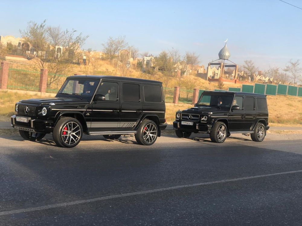 Mercedes g63 AMG кортеж