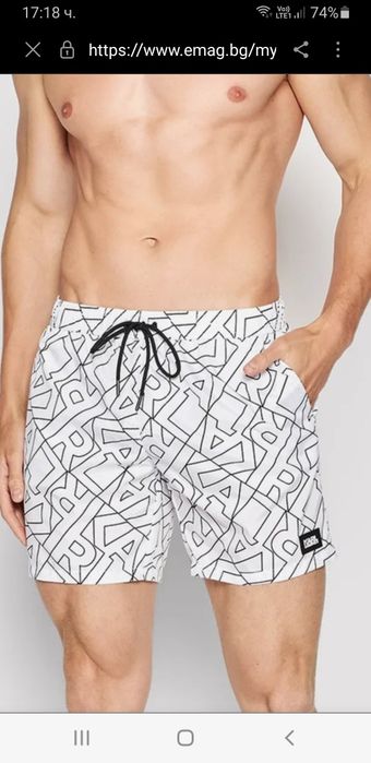 Karl Lagerfeld  Swimwear / M и L 3Броя НОВО! ОРИГИНАЛНИ! Мъжки Бански