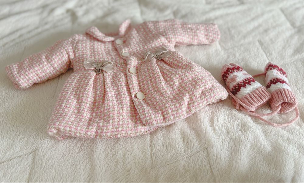 Geaca si body bebe 74