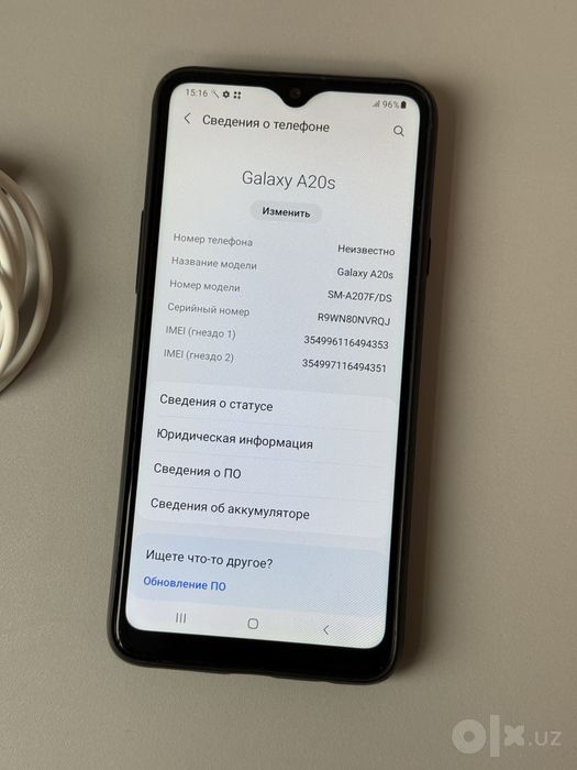 Samsung Galaxy A20S 3/32GB 1-Sim