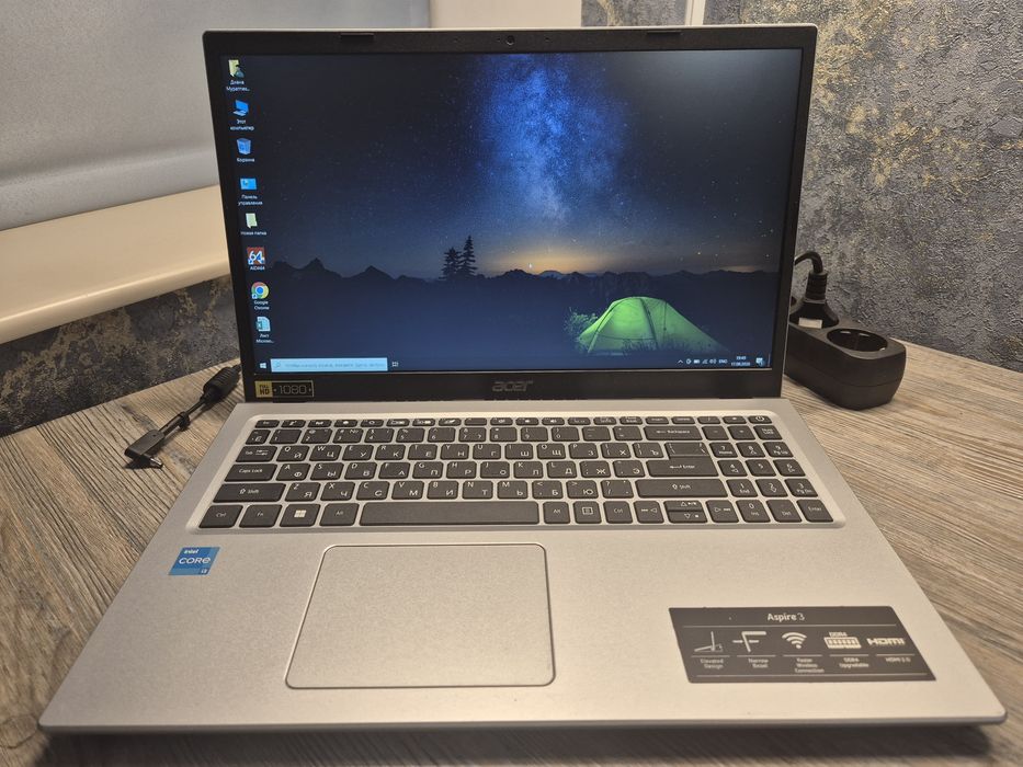 Ноутбук Acer Corei3 ОЗУ 16гб SSD 500гб в коробке