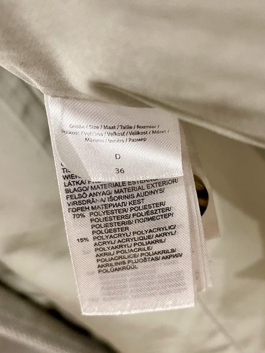 Вълнено палто с пухкава яка, светлосиво-Christian Berg Selection, S 36