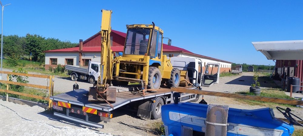 Transport utilaje,dube,excavator,bazine,buldoexcavator