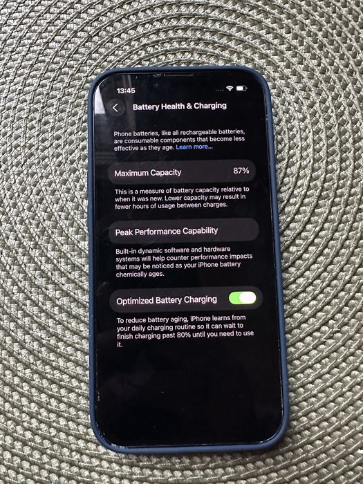 Apple iphone 13 albastru inchis