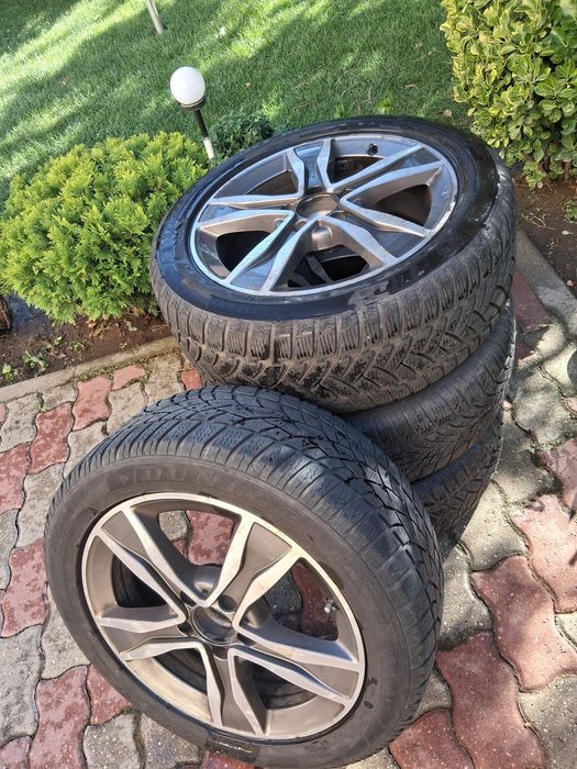 Vând roți complecte R17 Mercedes