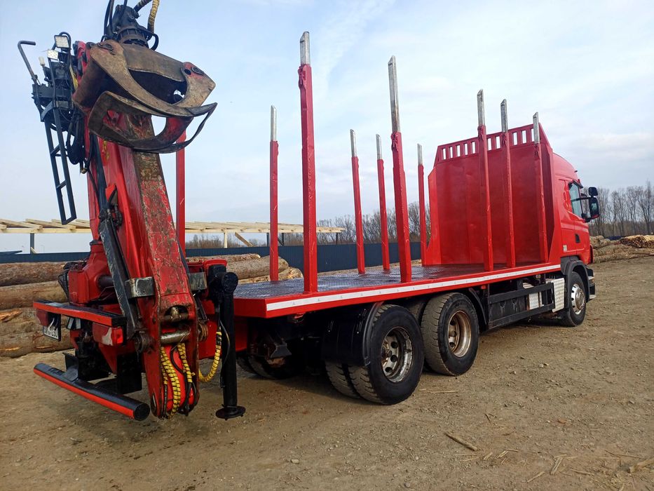Camion forestier scania G480