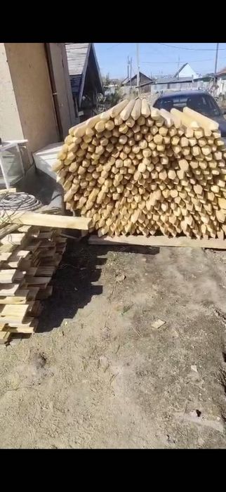 Деревянные круглые колья