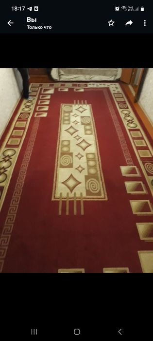 Ковер 3/6. Б/у, в хорошем состоянии,