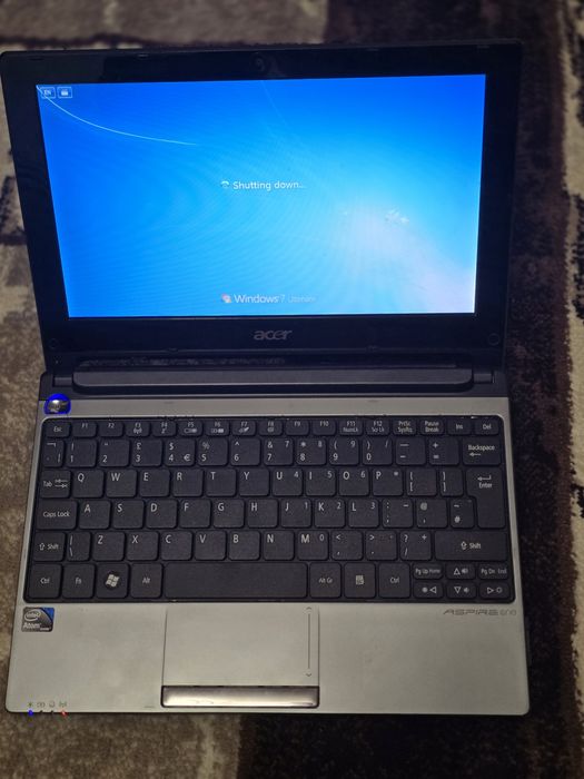 Laptop Acer One, baterie nouă, Windows 7 – ideal diagnoză