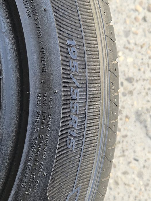 Anvelope vara 195/55/15 An 2023 HANKOOK , ca noi