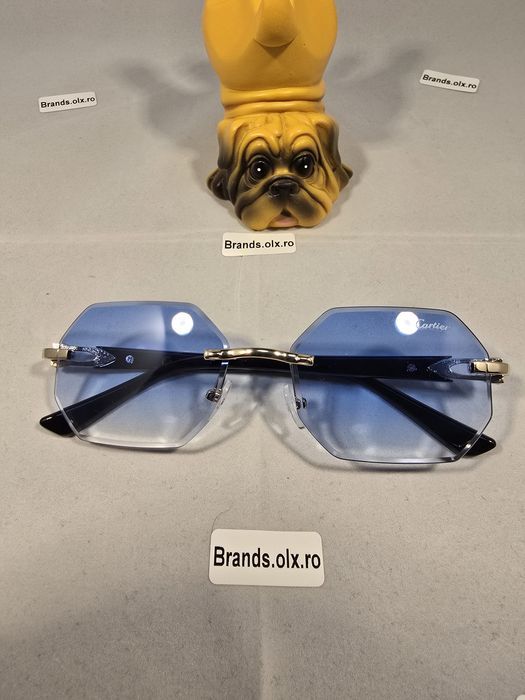 Ochelari de soare Cartier CT0439 Blue, made in Italy
