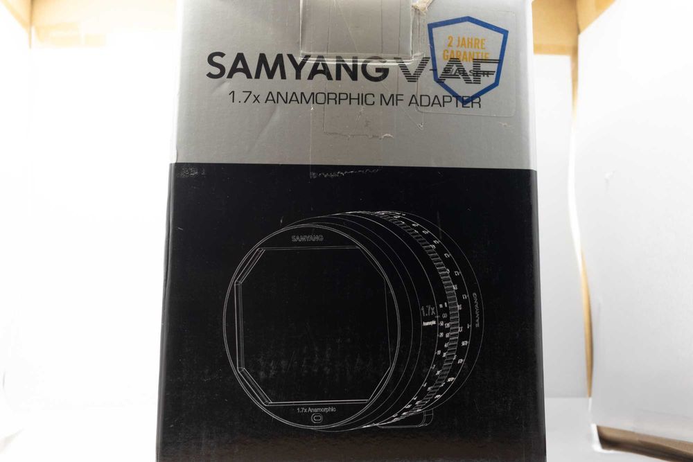 Samyang 1.7x Anamorphic MF Adapter – stare excelentă