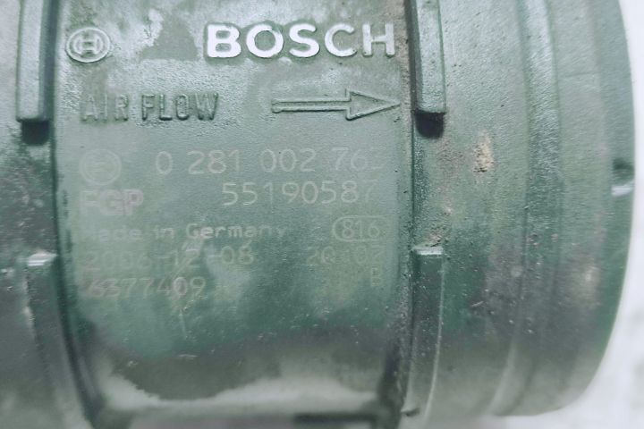 Debitmetru aer maf 1.9 jtm 55190587 Fiat Croma 2 seria