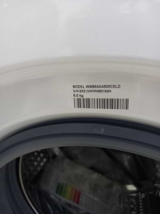 Стиральная машина Samsung 6 кг WW60AG4S00CELD Inverter Steam