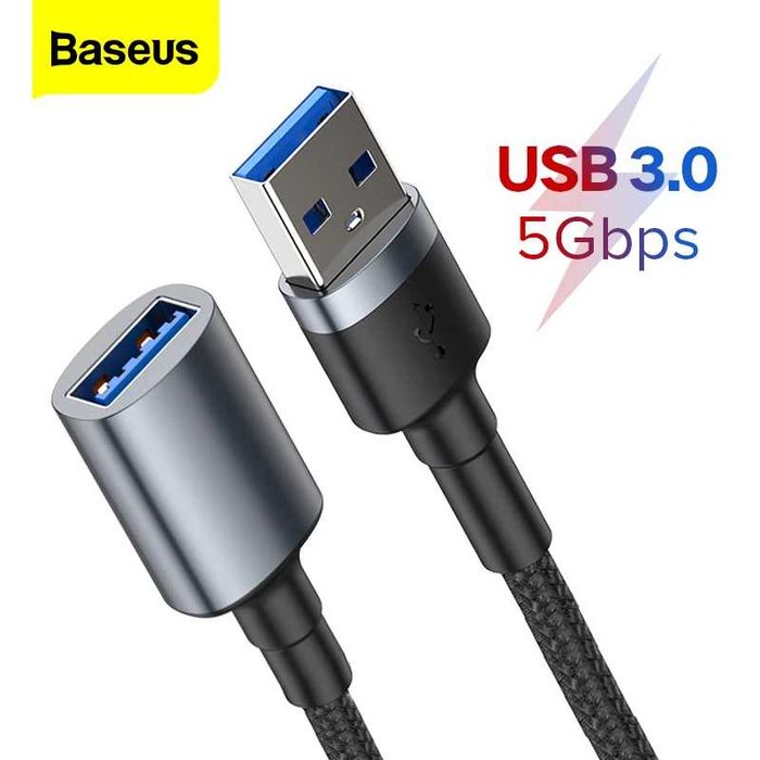 Baseus Cafule Cable USB3.0 Male TO USB3.0 TO Micro-B TO USB3.0 Female