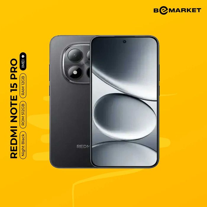Redmi Note 15 Pro 12/512 GB Night Black