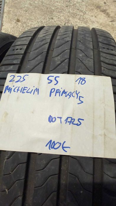 Jante Audi A6 225 55 18 vara michelin primacy 5 dot 1725 Noi