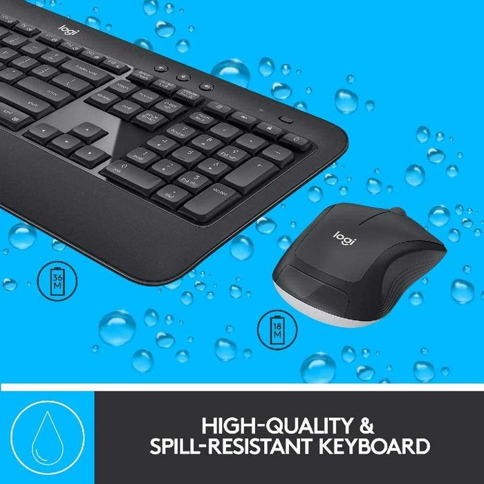 Logitech MK540-комплект клавиатура и мишка,Unifying приемник