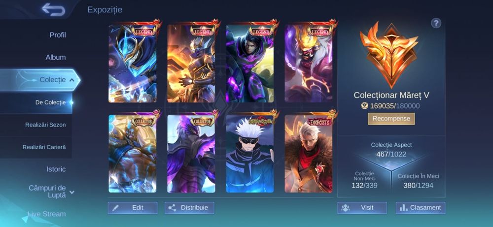 Vând Mobile Legends