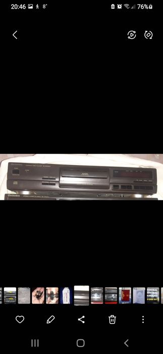 Samsung RS-8900T. CD Technics SL-PG480