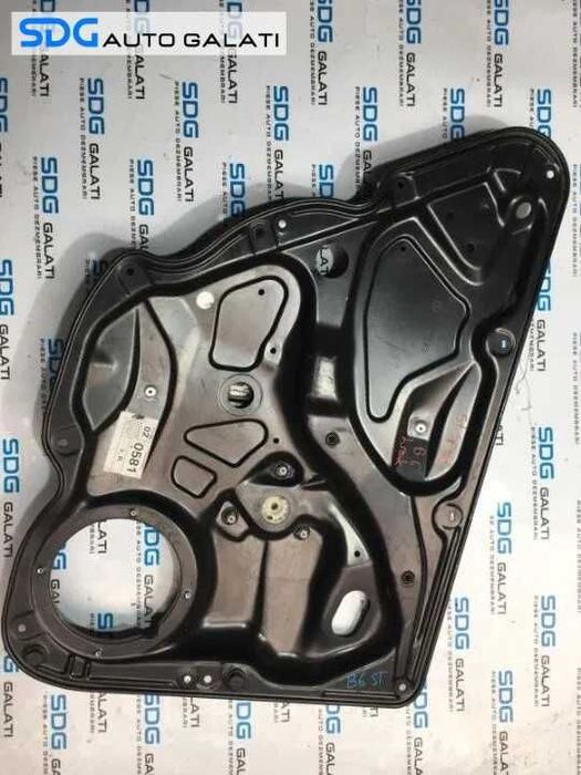 Macara Electrica Stanga Spate Volkswagen Passat B6 2005 - 2010 Cod 3C4 839 755 H 3C4839755H