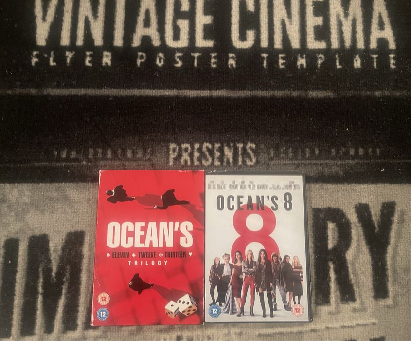 Filme Ocean’s 11 12 13 & 8 DVD Complete Collection