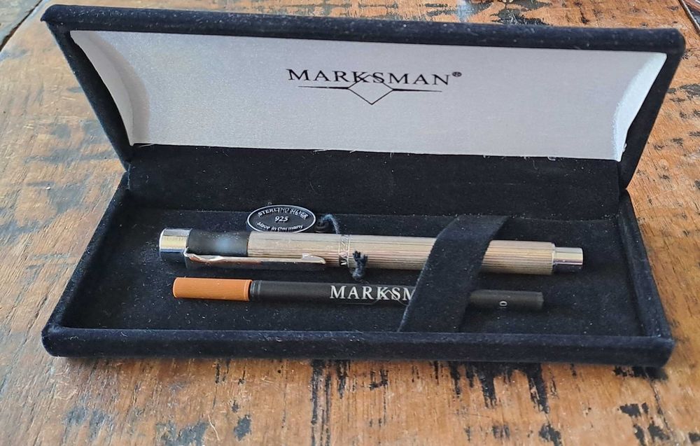 ролер Марксман масивно сребро 925 антика Marksman Sterling silver