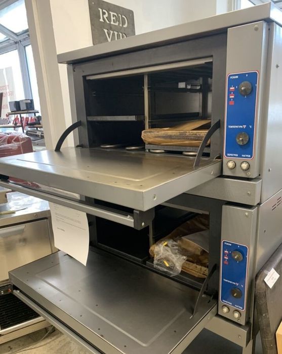 Пицца печь подовая жарочный пекарский шкаф конвекционная ротационная