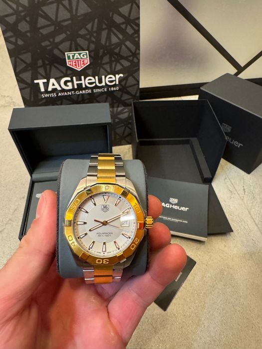 Ceas Tag Heuer Aquaracer 41 two tone