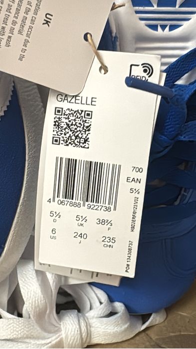 Кроссовки оригинал adidas 38