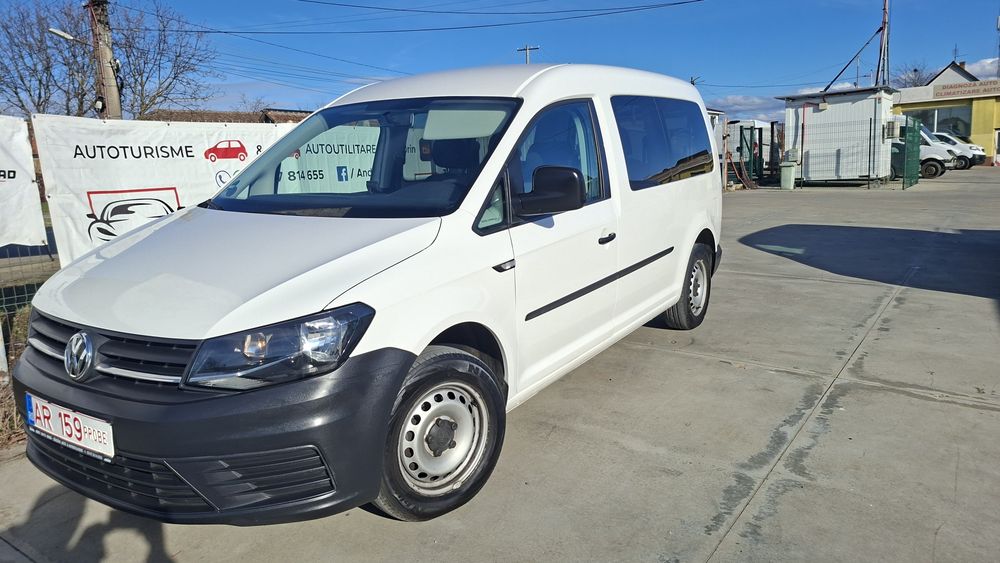 VW CADDY MAXI 2016 2.0TDI 102cp E6 5 loc RAR facut  rate factură Garan