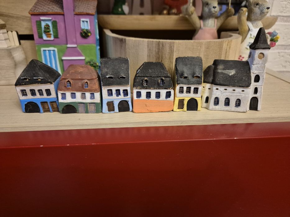 Casute din lut zona Transilvania- 6 buc