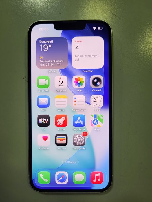 iPhone 13 White Impecabil ca Nou Poze Reale