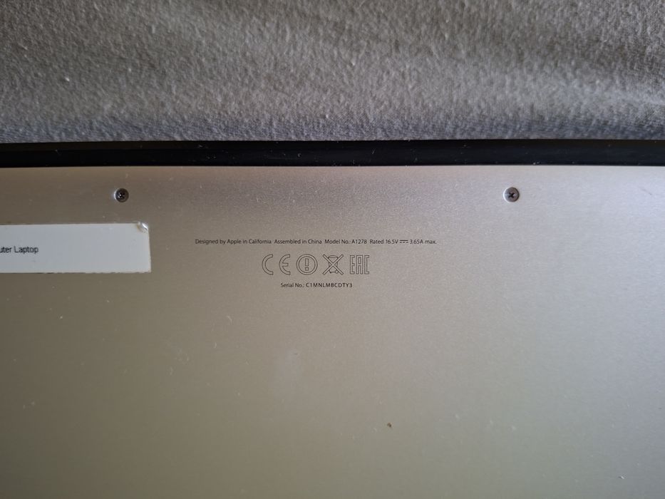 Vand macbook pro