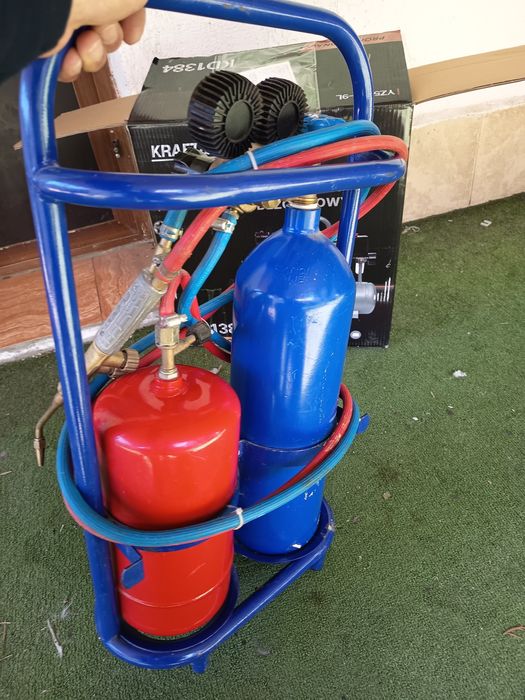 Set sudură autogenă portabil – oxigen + gaz – complet