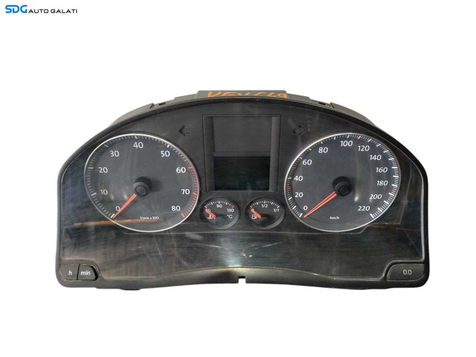 Ceas Ceasuri Cluster Instrumente Bord EUROPA Volkswagen Golf 5 1.4 Benzina BUD 2004 - 2008 Cod 1K0920864 [L5567] [L5568]