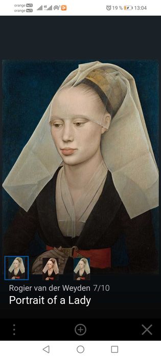 Pictură „Portretul unei femei” reproducere după Rogier Van der Weyden
