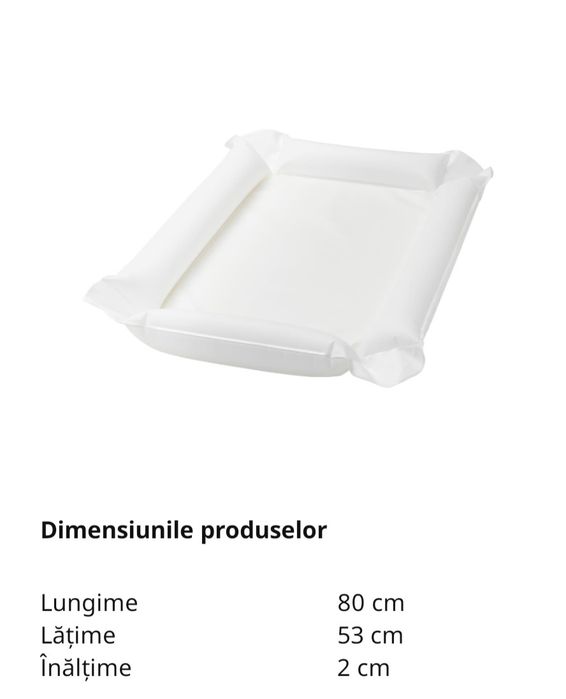 Saltea îngrijire bebe Ikea