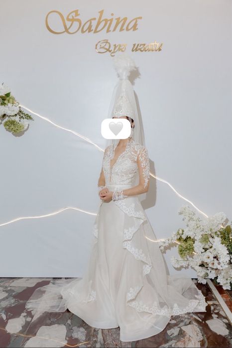 Продам свадебное/кыз узату платье