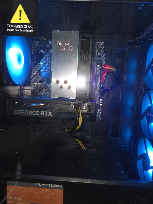 Ryzen 5 5600x + RTX4060, Новая игровая сборка ПК.