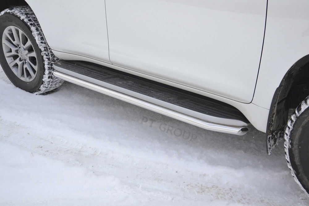 Защита порогов 51 мм для TOYOTA LC PRADO 150 от 2013 г.в.